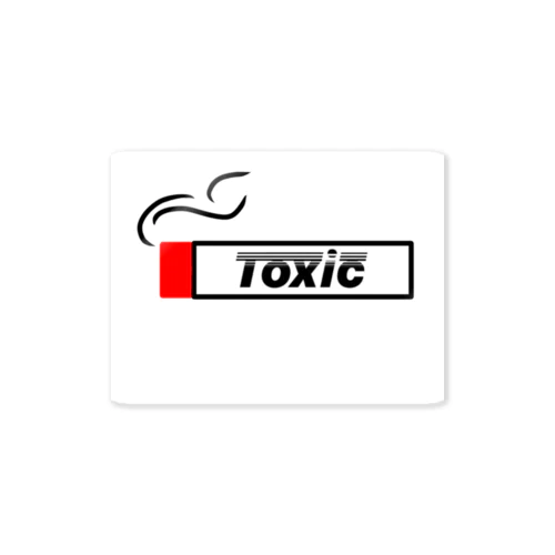 TOXIC Sticker