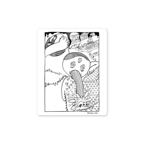 塗り絵シリーズ004 Sticker