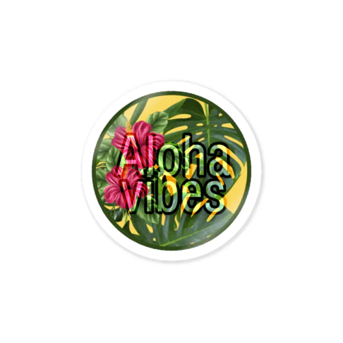 Aloha vibes🌺🌴 Sticker