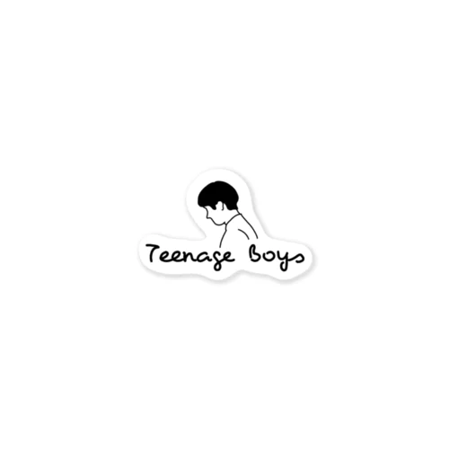 Teenage Boys Sticker