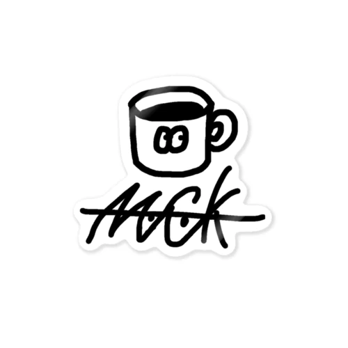 NUCKコーヒーくん Sticker