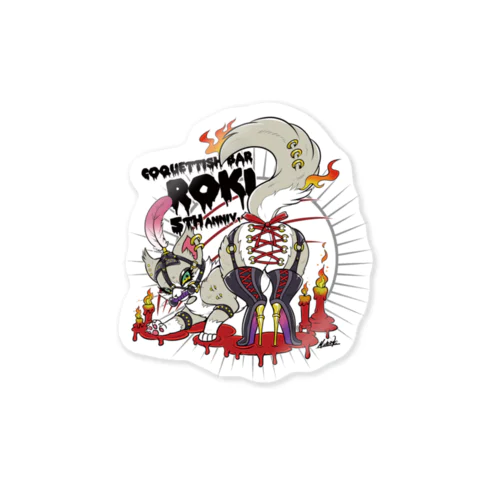 ROKI5周年グッズ Sticker