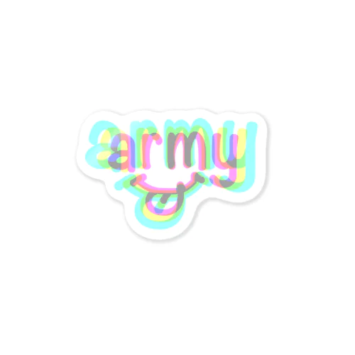 ARMY Rainbow Sticker