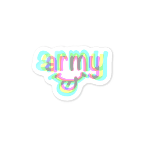 ARMY Rainbow ステッカー