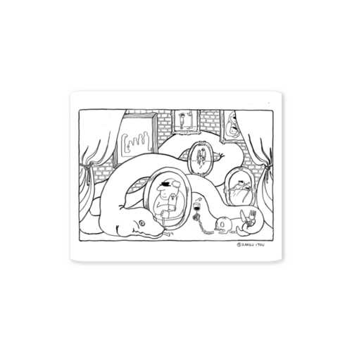 塗り絵シリーズ005 Sticker