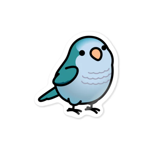 Chubby Bird オキナインコ Sticker