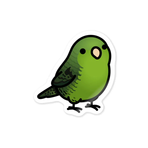 Chubby Bird サザナミインコ ステッカー