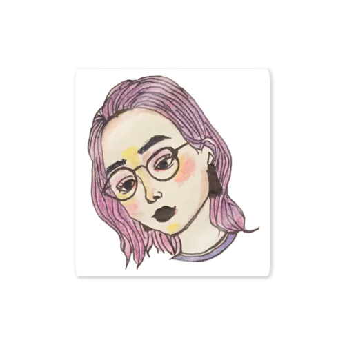 女の子 Sticker