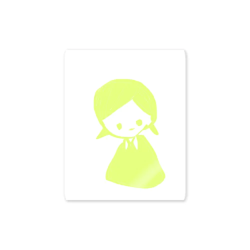 女の子 Sticker