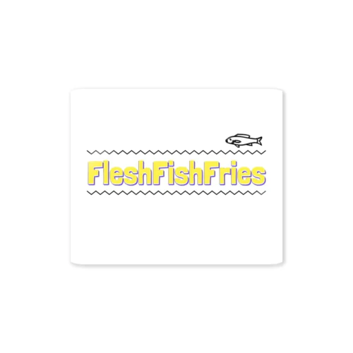 FleshFishFries 2 Sticker