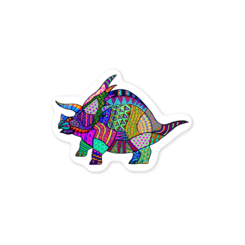 Triceratops ステッカー