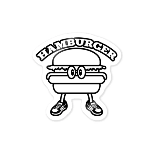 hamburger_boy ステッカー