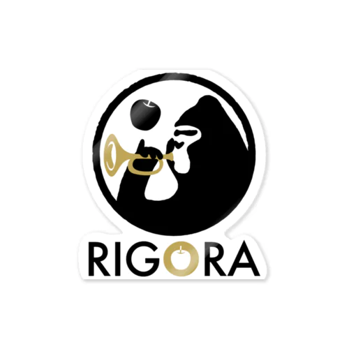 rigora　♯ﾉｰｺﾞﾘﾗﾁｬﾚﾝｼﾞ ステッカー