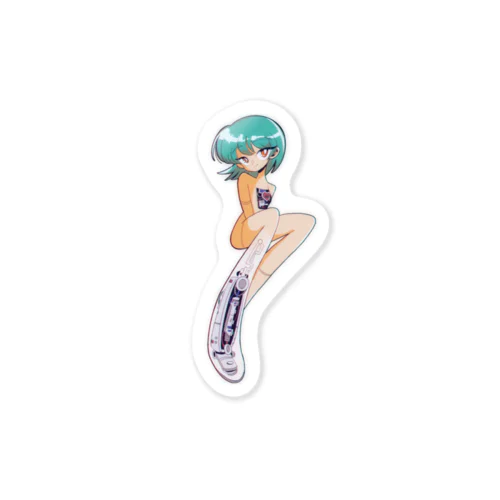 アンドロイドちゃん Sticker