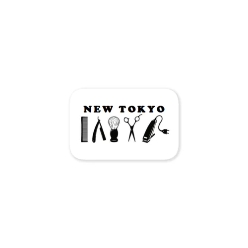 hair make NEW TOKYO Sticker