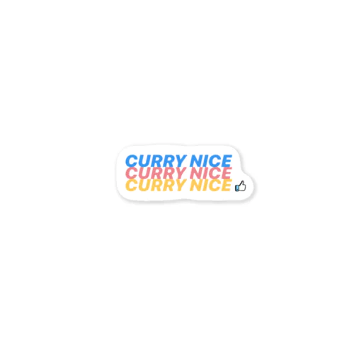 CURRY NICE Sticker