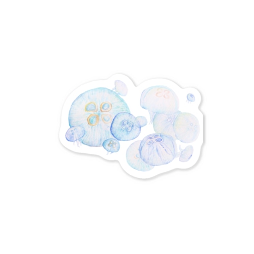シャボン玉ミズクラゲ Sticker