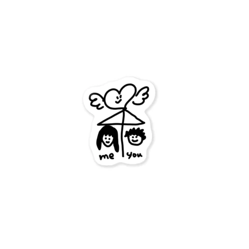 me&you  Sticker