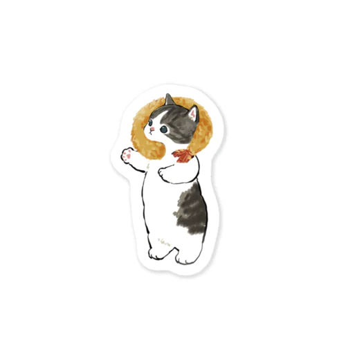 エビフライにゃん Sticker