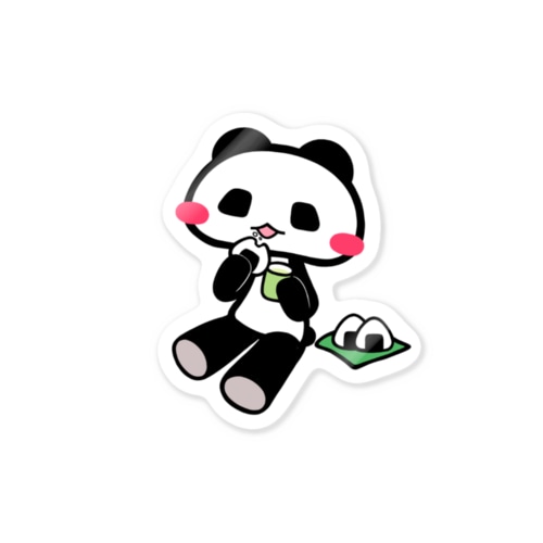 至福のおにぎりタイム♪ Sticker