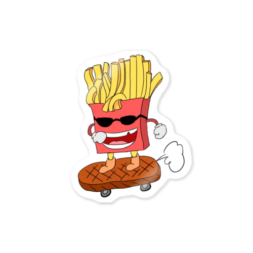 ポテトステーキ🍟🥩 Sticker