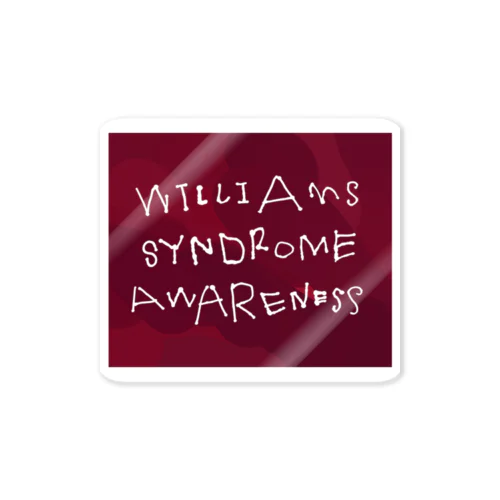 williams syndrome awareness! ステッカー