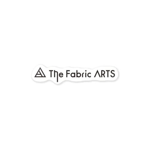 TheFabricARTSロゴ黒 Sticker