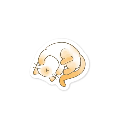 もうダメェ猫 Sticker