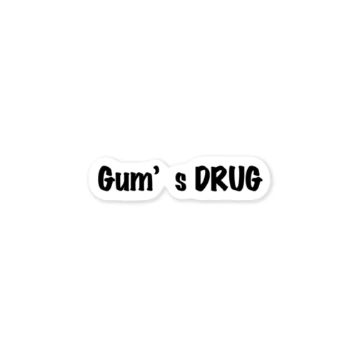 Gum's Drug ステッカー