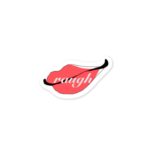 LIP raugh Sticker