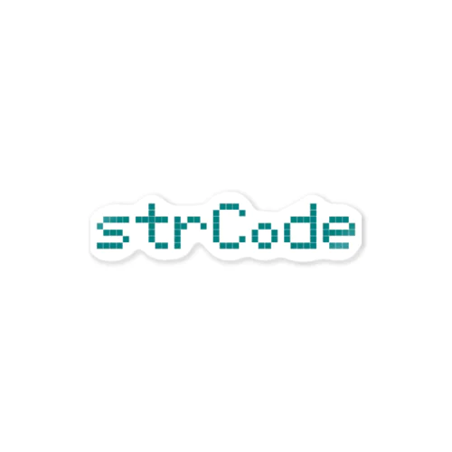 strCodeロゴグッズ ステッカー