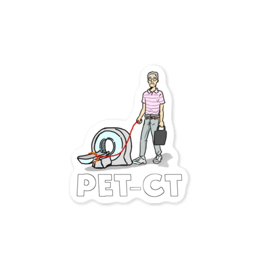 PET CT Sticker