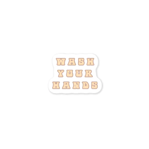 WASH YOUR HANDS Sticker