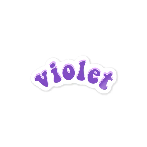 VIOLET💜スミレ Sticker