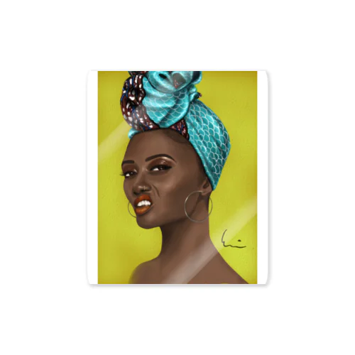 African queen Sticker