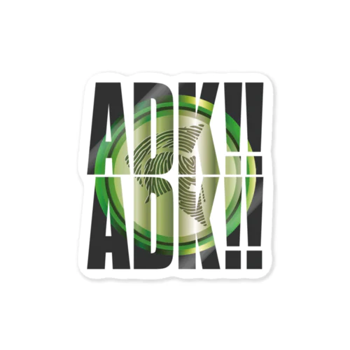 ADK!!ADK!!  Sticker