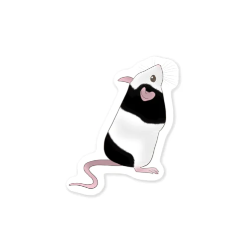 パンダマウスのブルくん Sticker