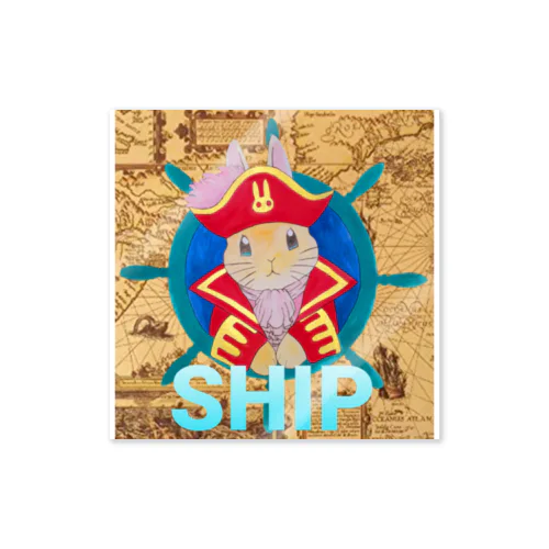 海賊SHIP🐰 ステッカー