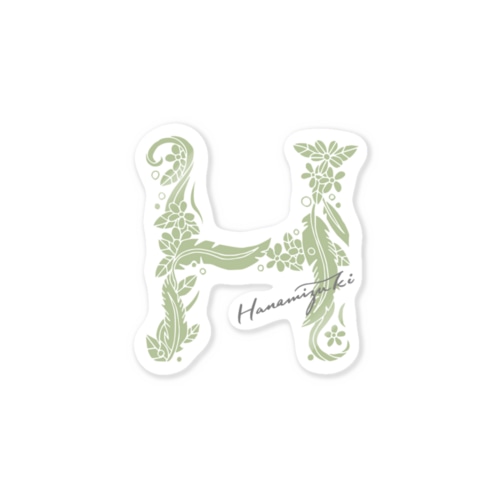 mini_H Sticker