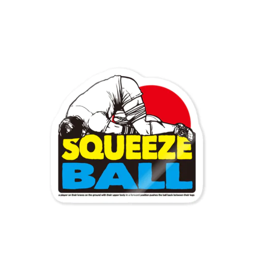 SQUEEZEBALL（ラグビー） ステッカー