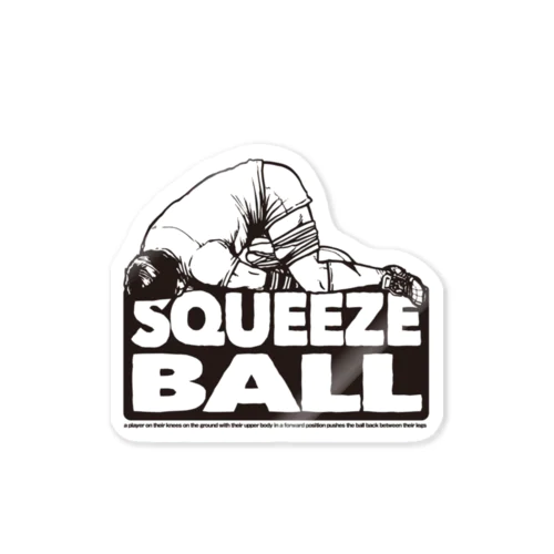 SQUEEZEBALL　2（ラグビー） ステッカー