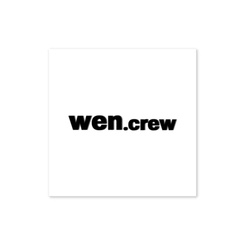 wen.crew_sticker Sticker