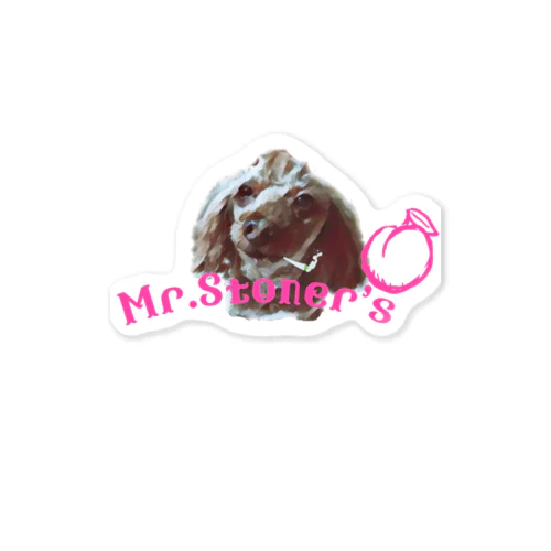 Mr.Stoner's 【Peach-Line】 Sticker