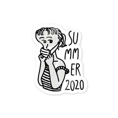 日焼け2020 Sticker