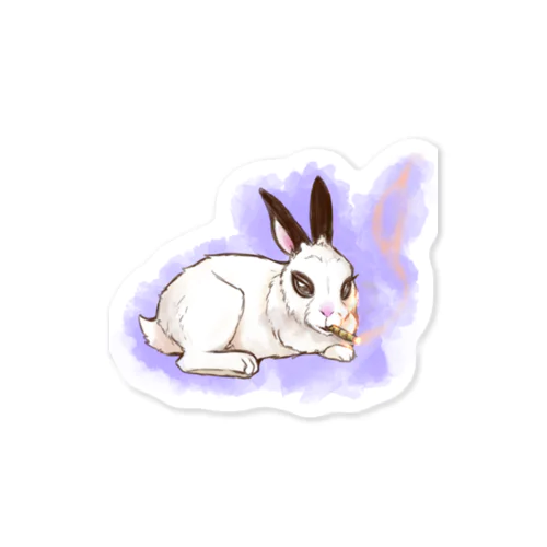 ダンディなうさぎさん Sticker