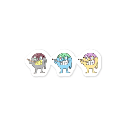 タコ焼き3兄弟 Sticker