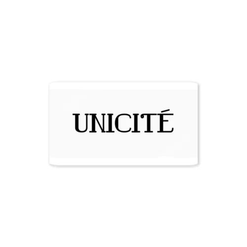 Unicité ステッカー