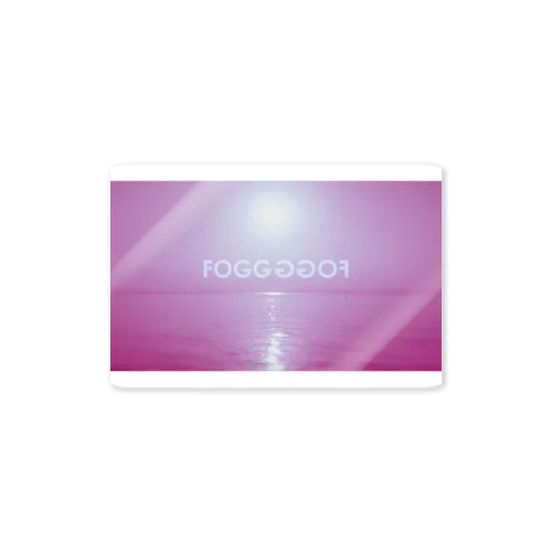 FOGGFOGG shopname ステッカー