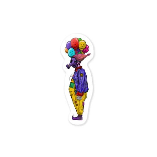 hey clown, what are Ü feeling now? Sticker