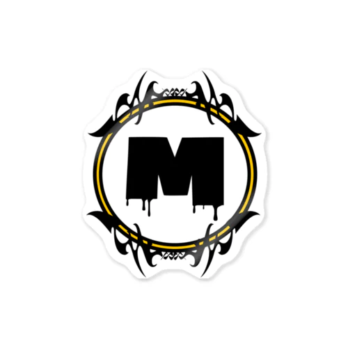 "M" logo00 Sticker